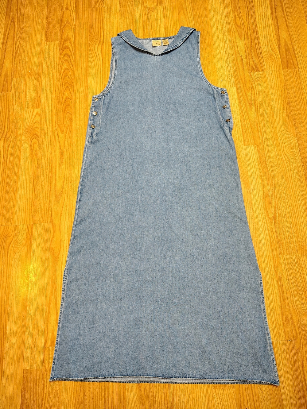Vintage 90's Mountain Lake Casuals Woman's Jumper, Sailor Collar XL